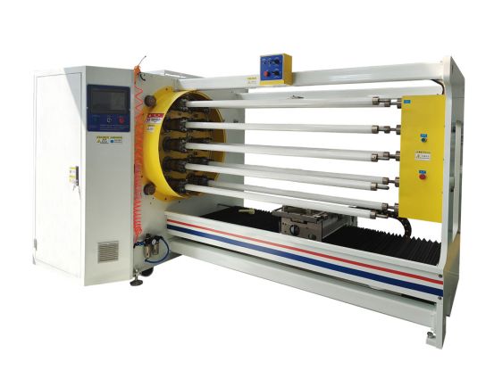 GD-710 ten shafts adhesive tape cutting machine